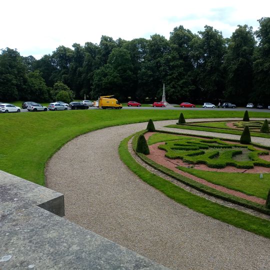 Barnard Castle War Memorial to South East of Bowes Museum