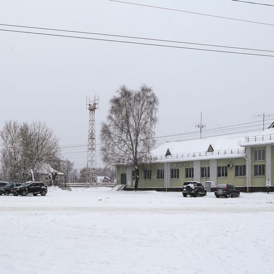 Место, где в октябре 1917 г. председателем ревкома К.М. Безобразовым была провозглашена Советская власть