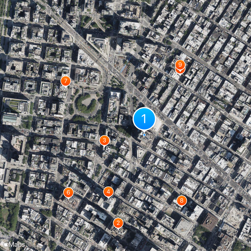 32 Avenue of the Americas Mapa