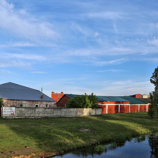 Фабрика «Первомайская», где в 1917 г. на митинге выступал революционер Н.П. Растопчин