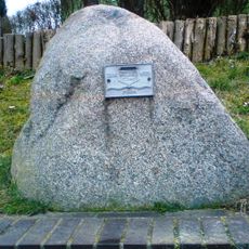 Flood mark in Słubice