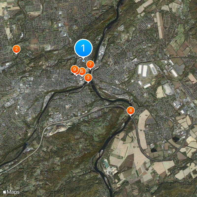Lafayette College Map