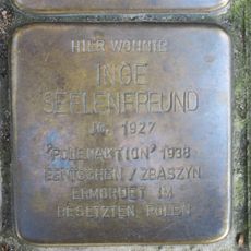 Stolperstein en memoria de Inge Seelenfreund