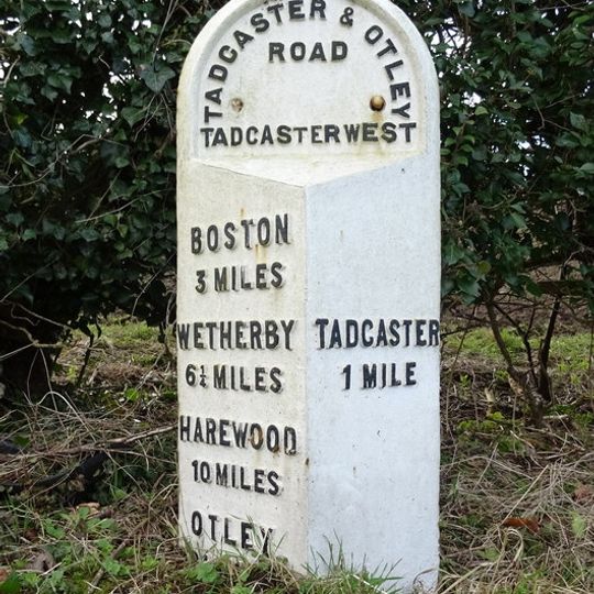 Milestone One Mile East Of Milestone Opposite Junction With Croft Lane