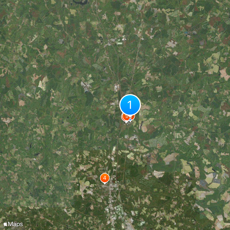 Volcano, The Blast Coaster Mapa