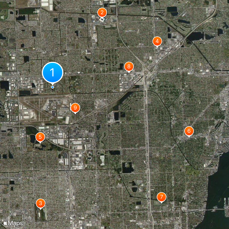 Florida Memorial University Map
