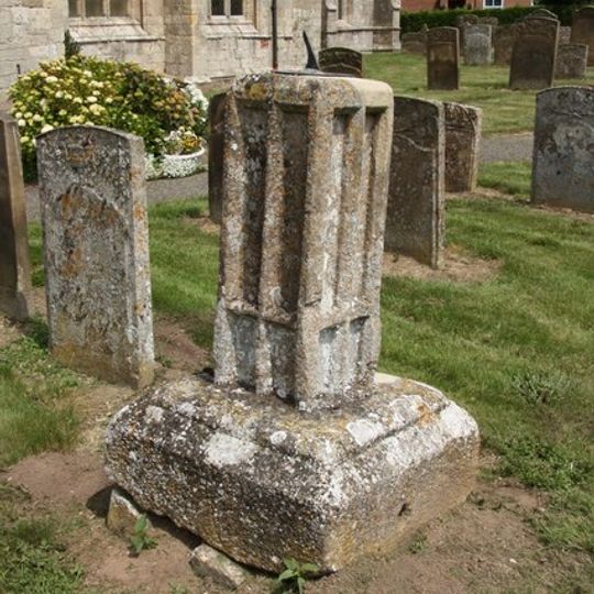 Sundial In South Side Of Churchyard Of Church Of St Mary And St Nicholas