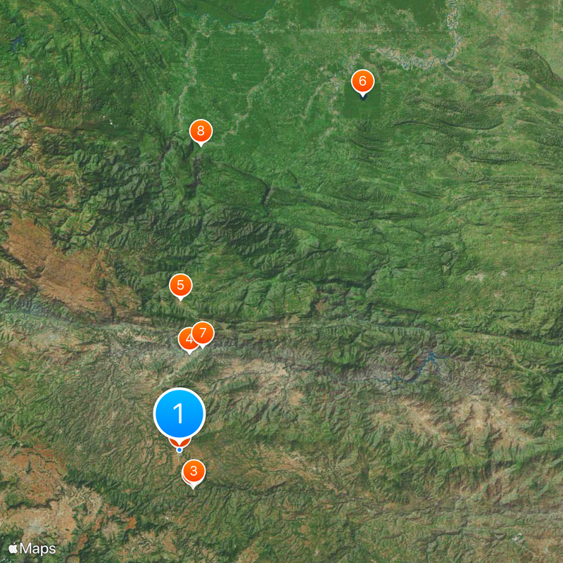 Quiché Department Map