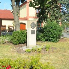 Pomník Jaroslava Věšína v centru Vraného