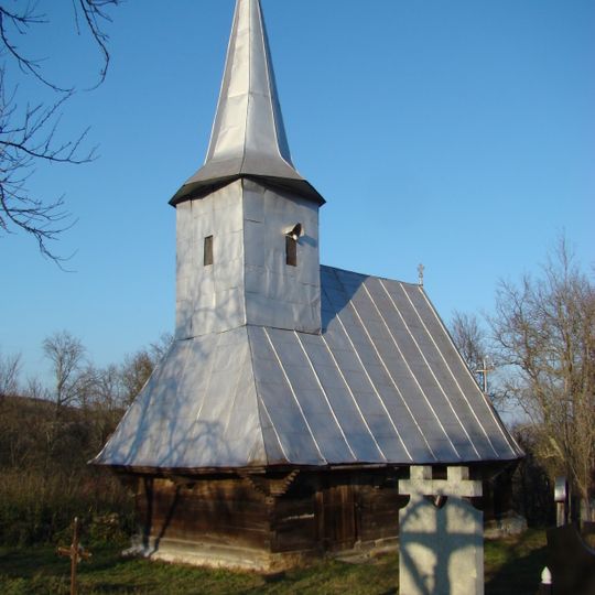 Wooden church in Ciubăncuța
