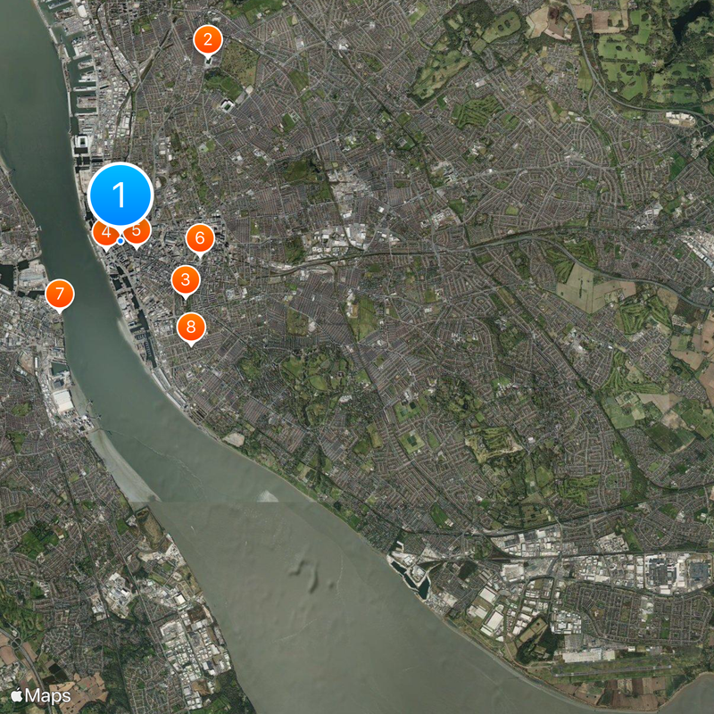 Liverpool Mapa