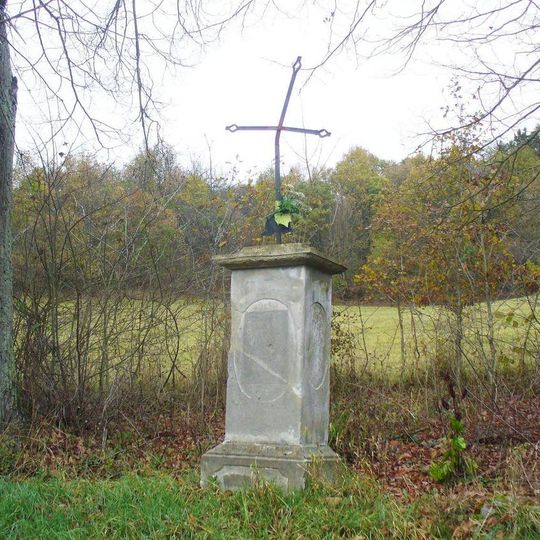 Kříž u silnice z Radče do Horní Police