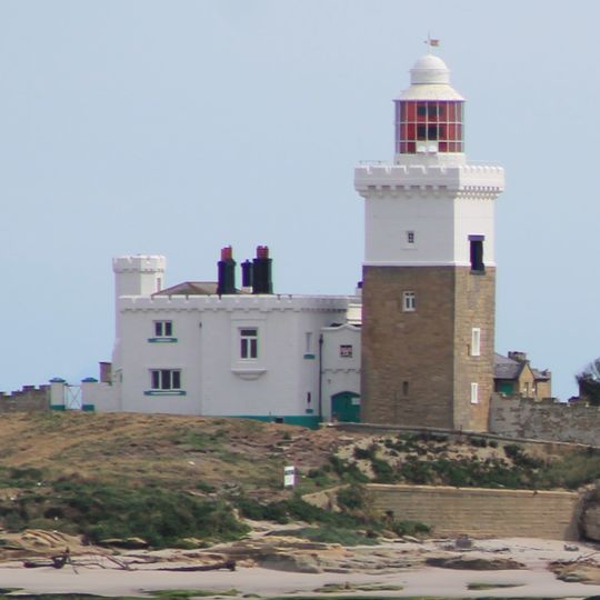 Monastic cell and medieval tower on Coquet Island