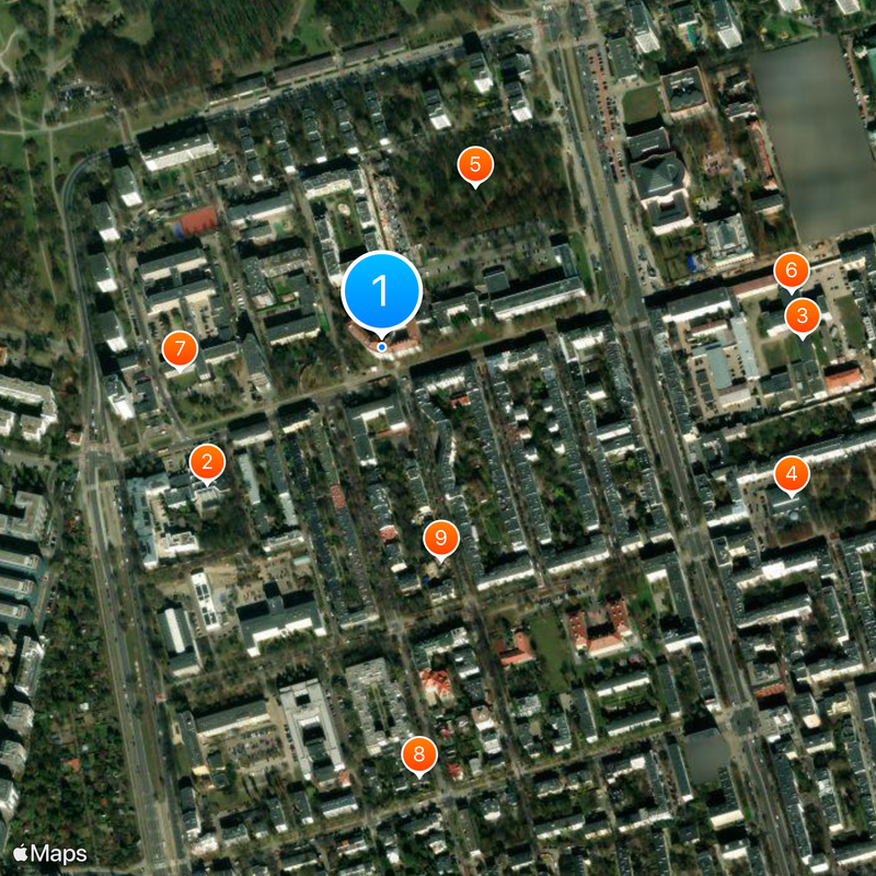 National Council of the Judiciary Kaart