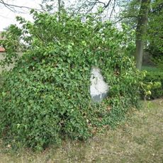 Pomník nejasného účelu u kostela v Krabčicích