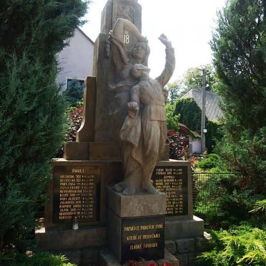 Pomník padlým v Dolních Studénkách