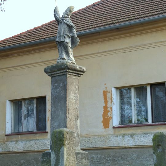 Statue of Saint Procopius in Ředhošť