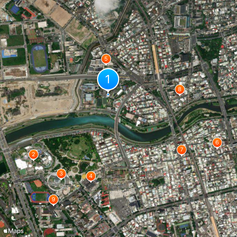 Taipei European School Map