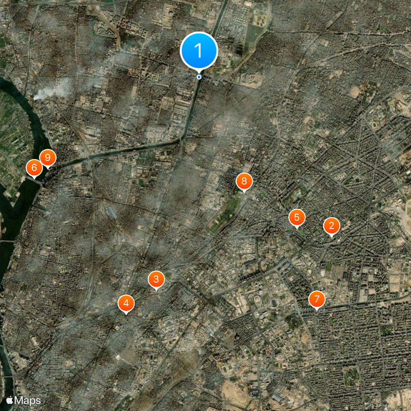 Ain Shams Map