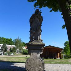 Statue of John of Nepomuk in Třešť, Na Hrázi