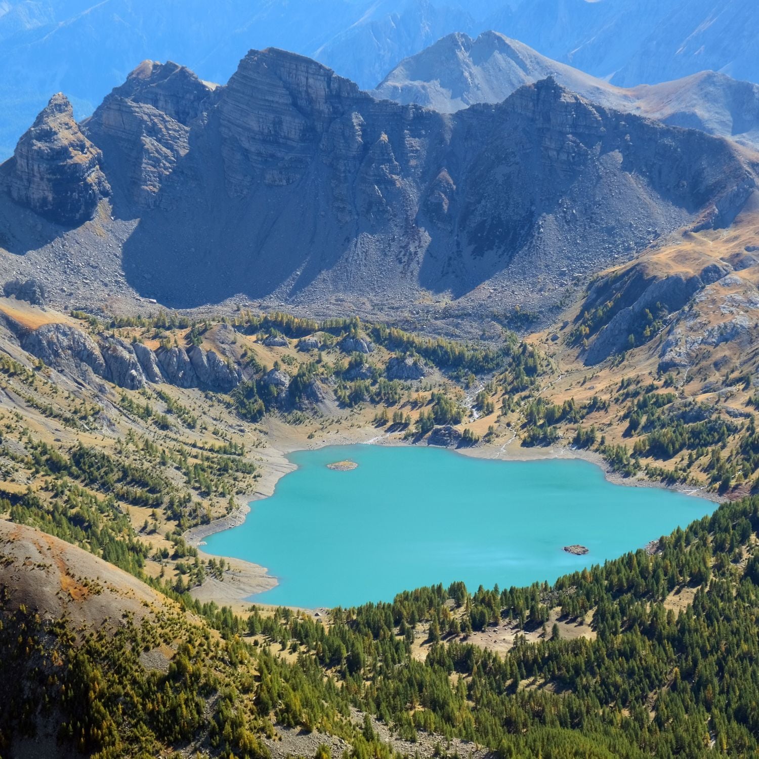 Natural Spring France Natural areas in France: mountain lakes, limestone gorges, and forests