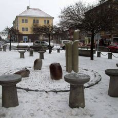 Žabí fontána v Táboře