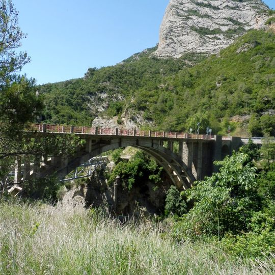Pont d'Oliana a la C-14
