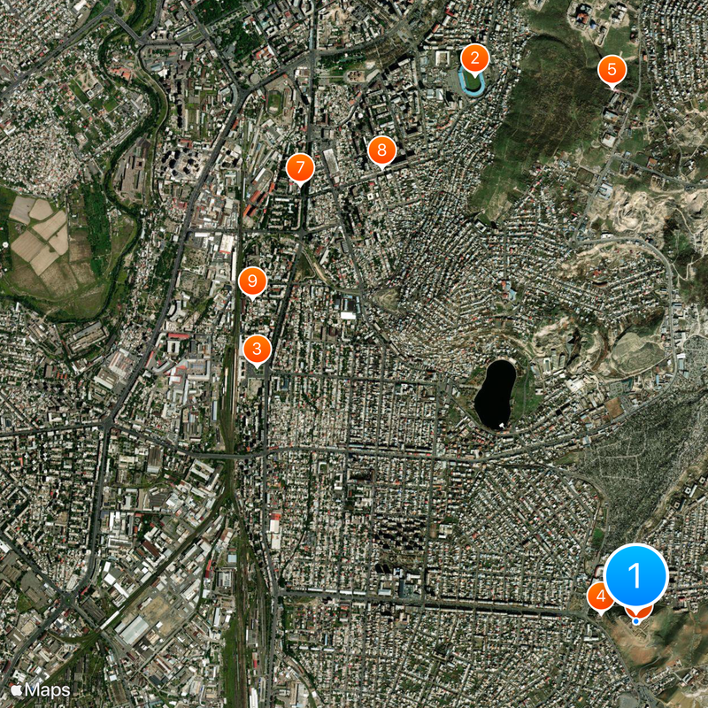 Erebuni Fortress Mapa