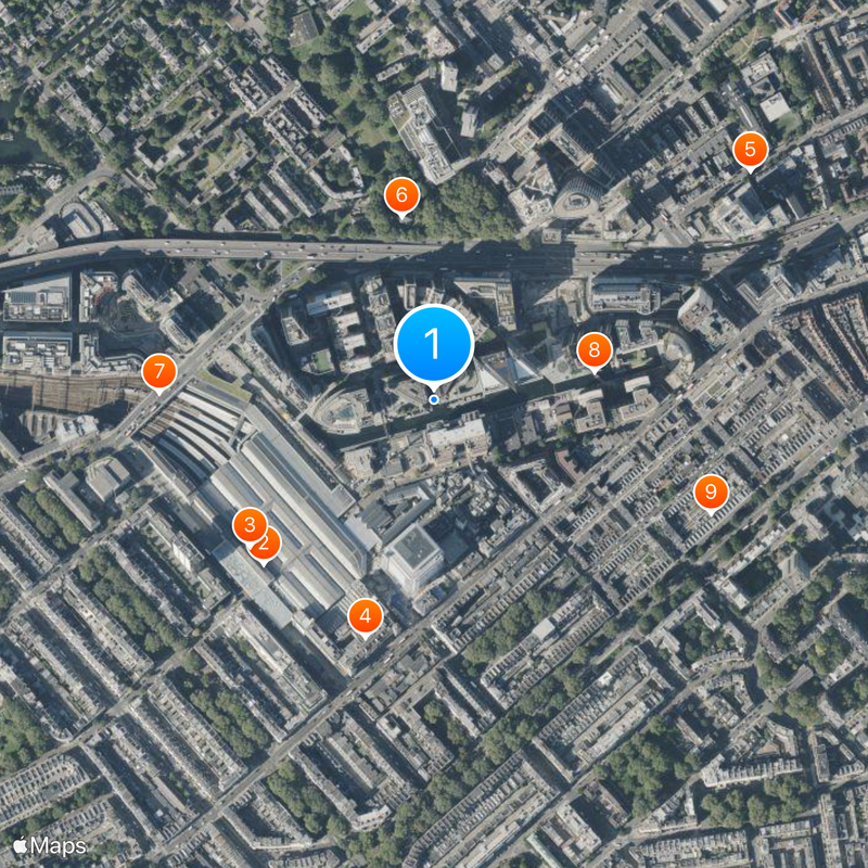 The Rolling Bridge Map