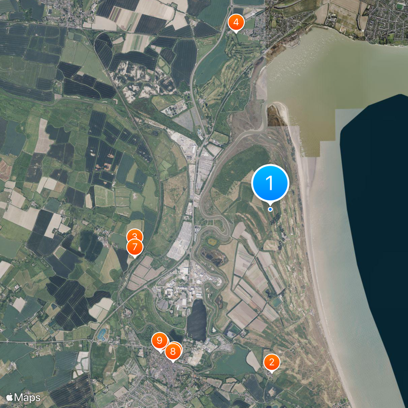South Thanet Map