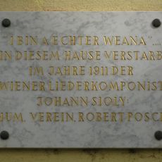 Gedenktafel Johann Sioly