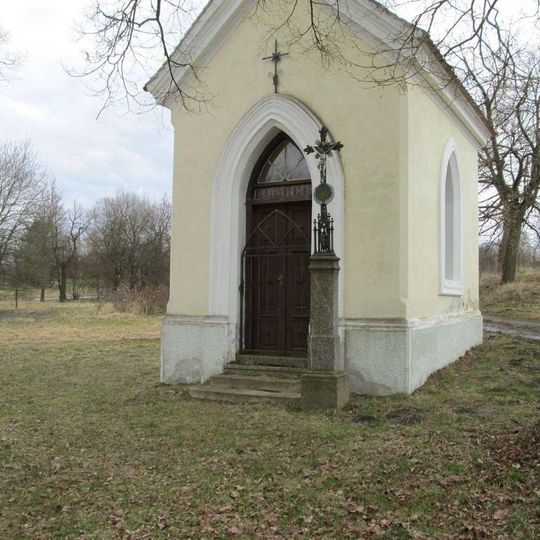 Kříž u zaniklého Březí u Týna nad Vltavou