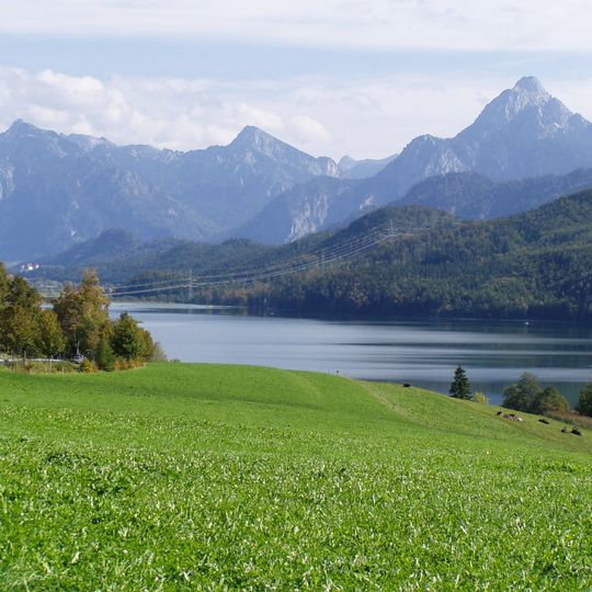 Schutz von Landschaftsteilen im Bereich der Stadt Füssen und der Gemeinden Weissensee, Eisenberg und Pfronten im Landkreis Füssen