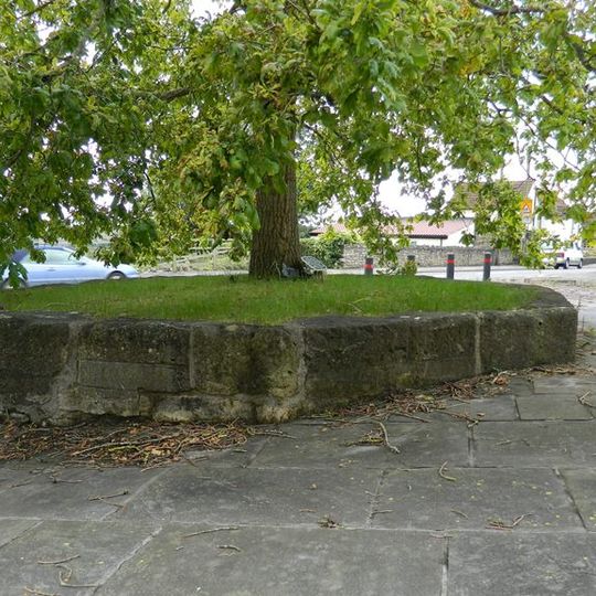 Remains Of Village Cross At National Grid Reference St 4910 7190 At Junction With Clevedon Road  Remains Of Village Cross At National Grid Reference St 4910 7190 At Junction With Wraxall Hall