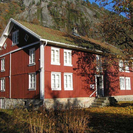Evje og Hornnes geomuseum Fennefoss