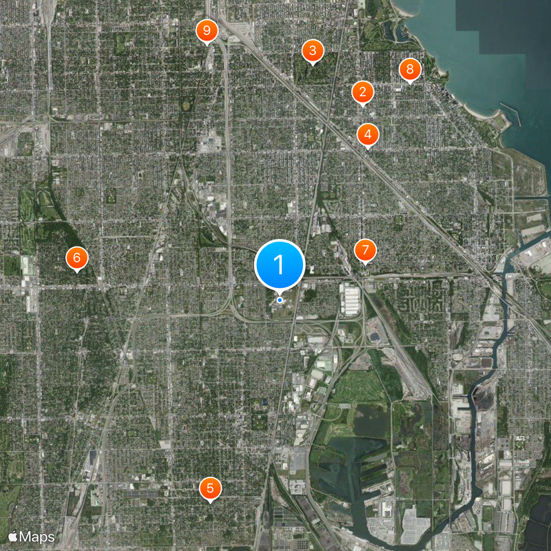 Chicago State University Map