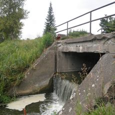 Most přes odtok ze starého řečiště Labe v Kostelci nad Labem
