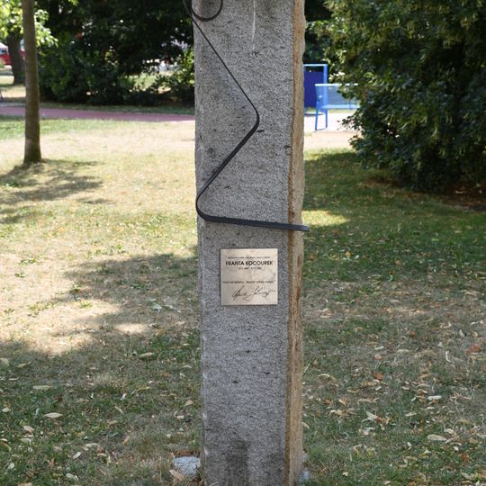 Pomník Franty Kocourka v Řečkovicích