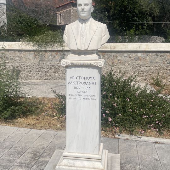 Bust of Aristonous Trochanis, Leonidio