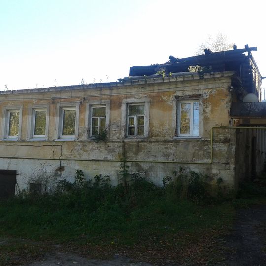 Городская купеческая усадьба c лавками и складами