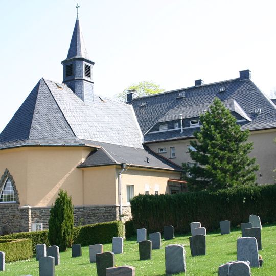 Pfarrhaus mit daran angebauter Kapelle Eisenstraße 4