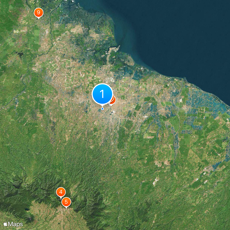 University of North Sumatra Map