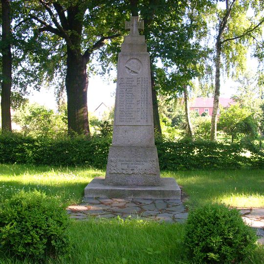 War memorial Bluno