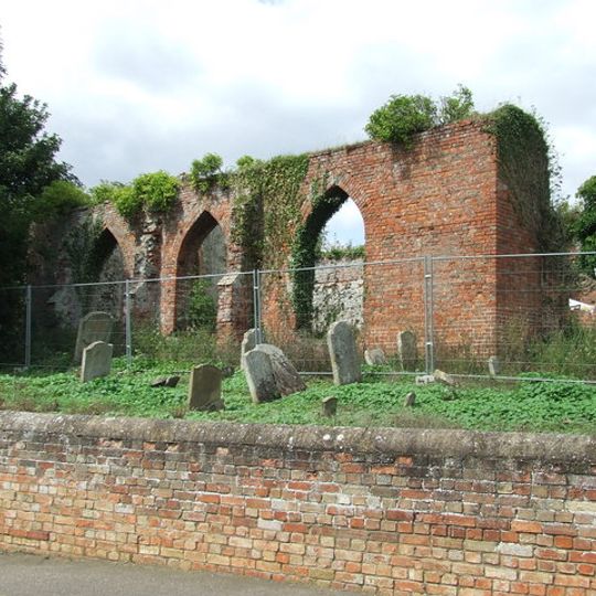 Ruins of Old Church of St Mary