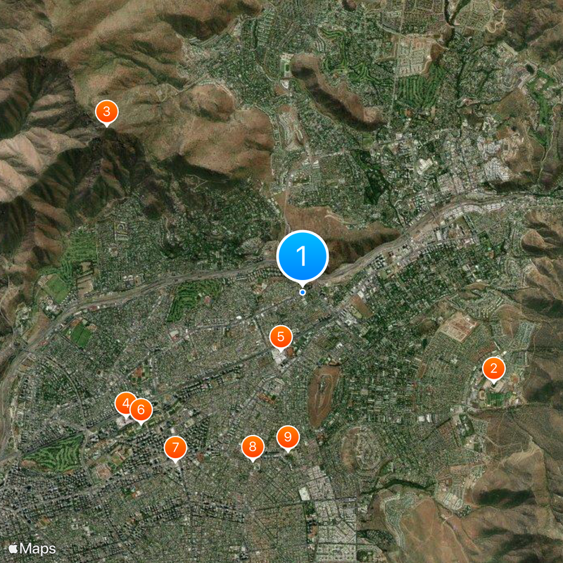 Inacap Map