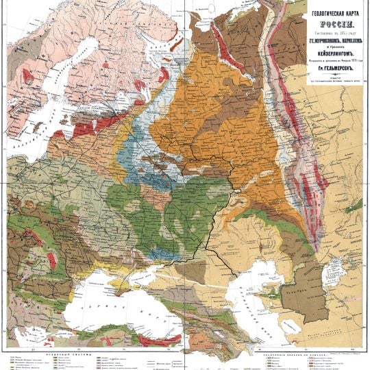 Geology of Russia
