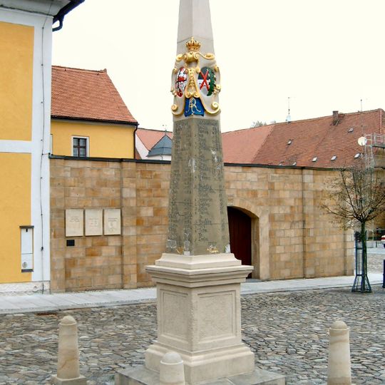 Polish-Saxon Post Milestones in Neustadt in Sachsen