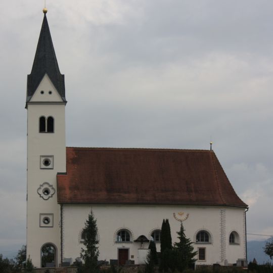 Kath. Filialkirche hl. Sebastian und Friedhof