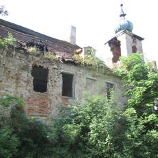 Dwór (ruina) w Wojciechowie