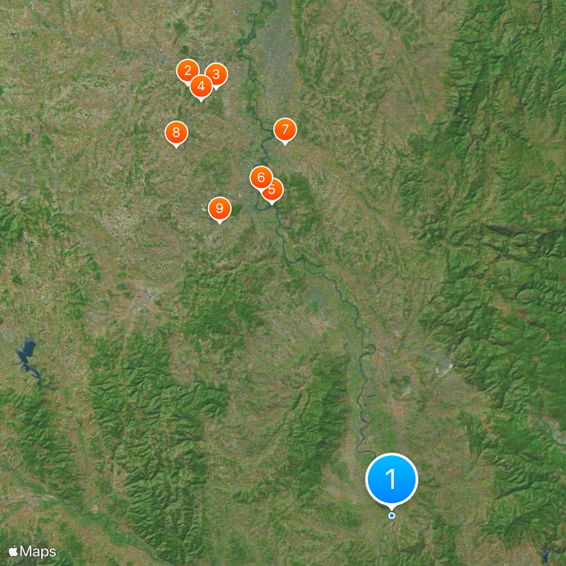 Great Morava Map